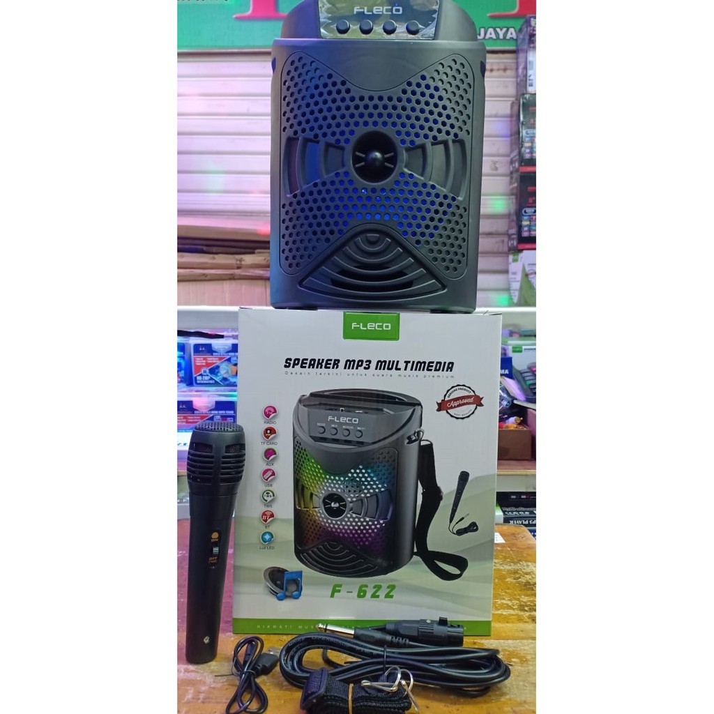 Speaker Fleco Bluetooth F-622 + MIC