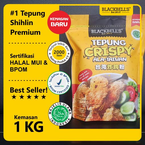 

Tepung Crispy / Tepung Taiwan / Tepung Shihlin / Tepung Blacklabel Terbaru