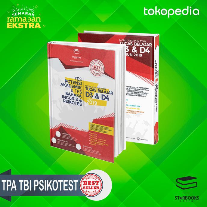 BUKU USM STAN TUGAS BELAJAR D4 DAN D3K MATERI TPA TBI PSIKOTES