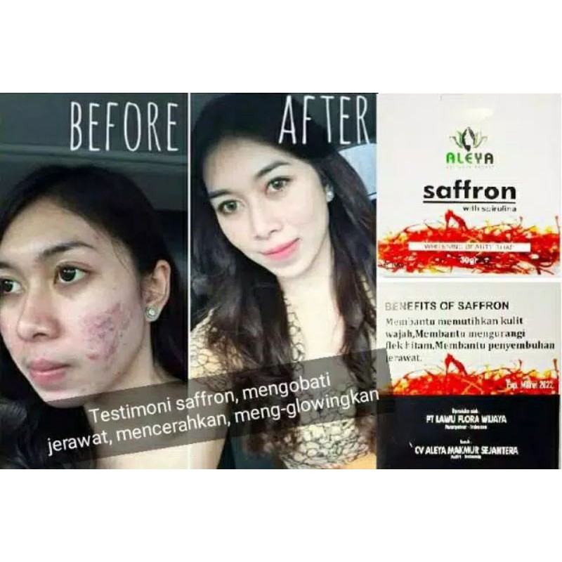 PROMO !! Sabun Safron Pemutih Wajah dan Penghilang Flek Hitam dan Jerawat Ampuh