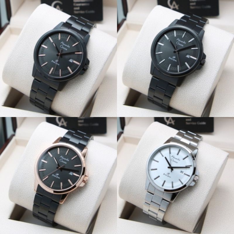 Jam tangan pria Alexandre Christie AC 1034 AC1034 Original Garansi