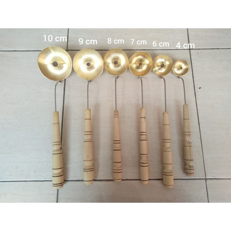 CETAKAN DONAT CAIR II CETAKAN DONAT ANTI LENGKET ll CETAKAN DONAT BULAT BAHAN KUNINGAN 7 cm
