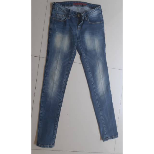 preloved logo jeans ori