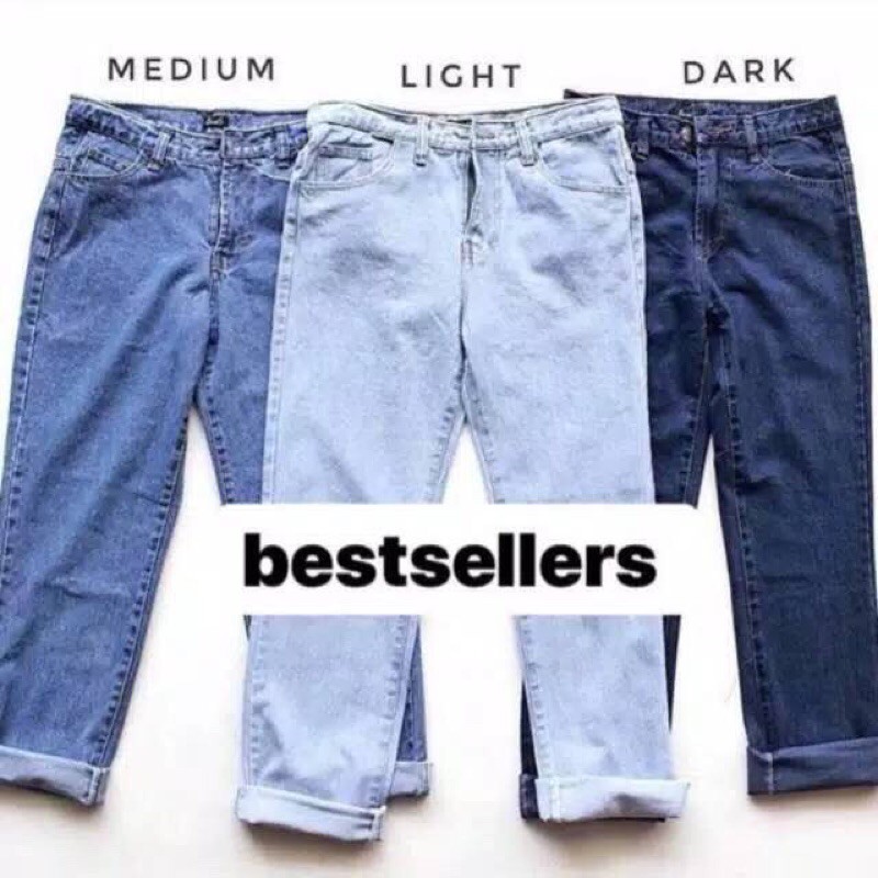 Jeans Boyfriend high waist