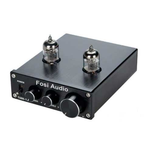 Audio Preamplifier Mini HiFi Stereo Preamp 2x6J1 Tubes