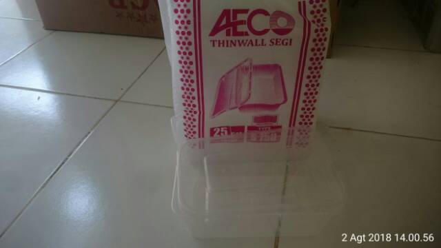 Thin wall food container 750 ml