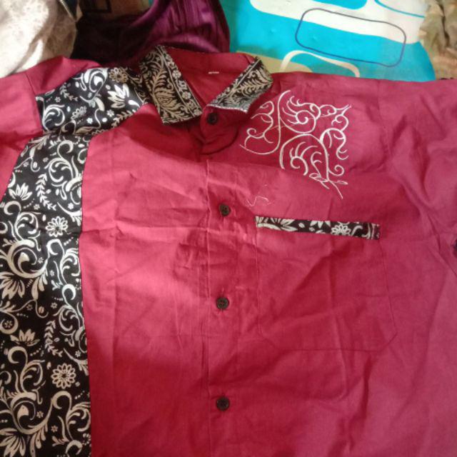 Kemeja Casual Lengan Pendek Atasan Pria Srikaha Buat Pria Sejati