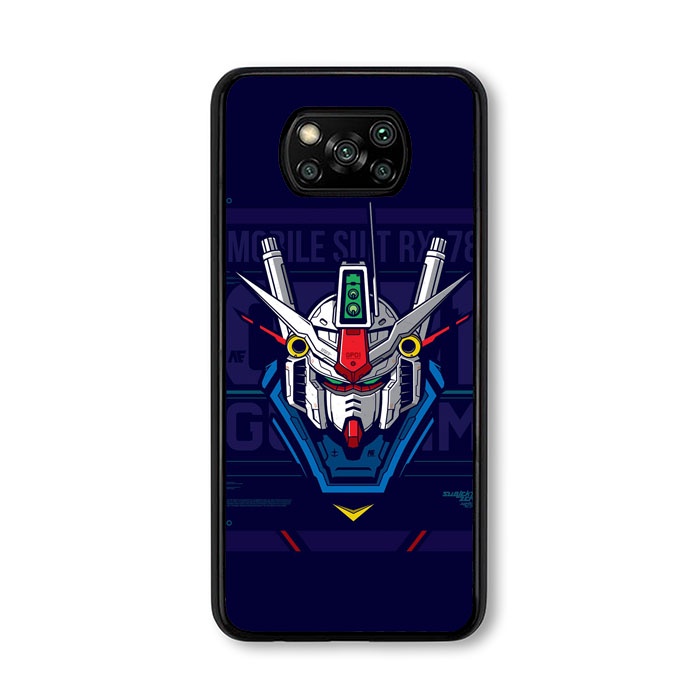 Casing Xiaomi Poco X3, Poco X3 Pro, Pocophone F1, Redmi 7, Redmi 7A, Redmi 8A, Redmi 9 Gundam RX 78 