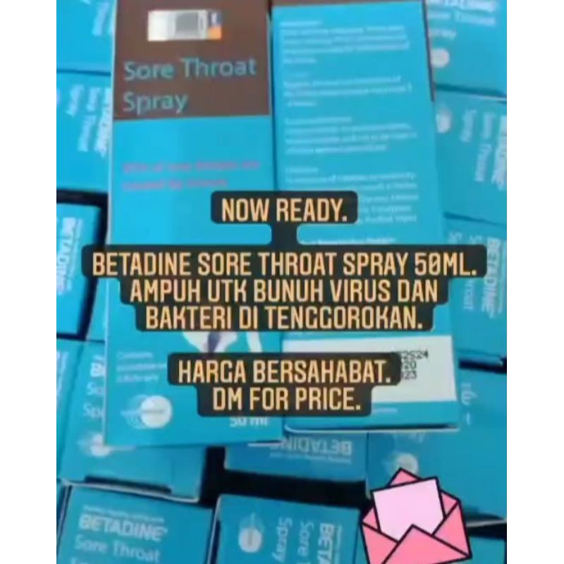 BETADINE SORE THROAT SPRAY MALAYSIA