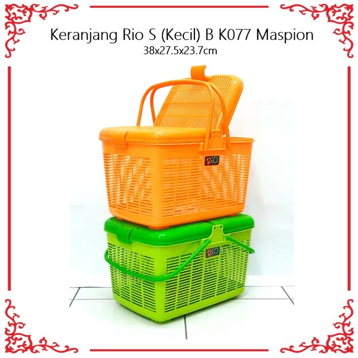 Keranjang Rio/Keranjang Kucing S (Kecil) B K077 Maspion