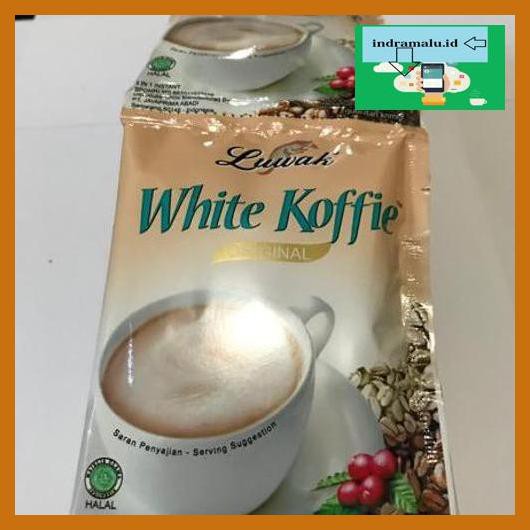 

Tytr7S6- Luwak White Koffie 1 Renceng / 10 Sachet / Pcs / Kopi Coffee Re7Rti8-