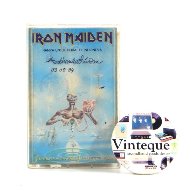 Kaset Pita Iron Maiden Seventh Son of A seventh Son