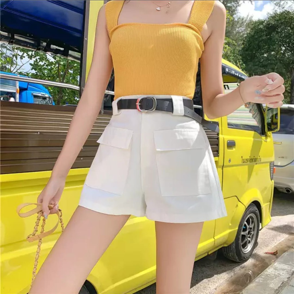 (KD) KOREA  CELANA PENDEK WANITA HW short hot pants hits murah berkualitas