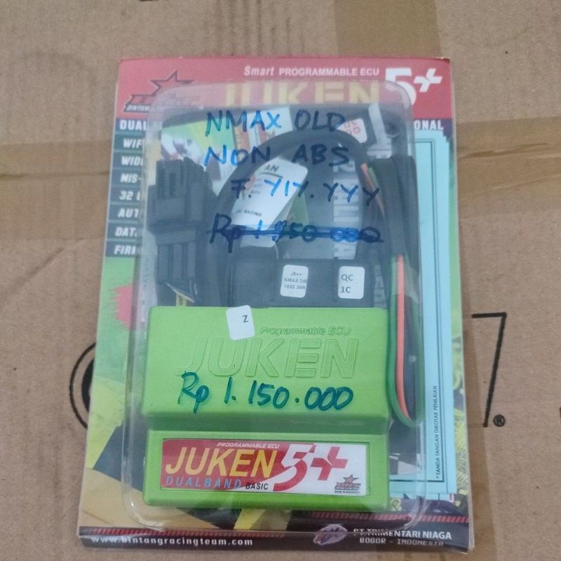 ecu juken 5+ Nmax old non abs BRT & nmax old Racing turbo