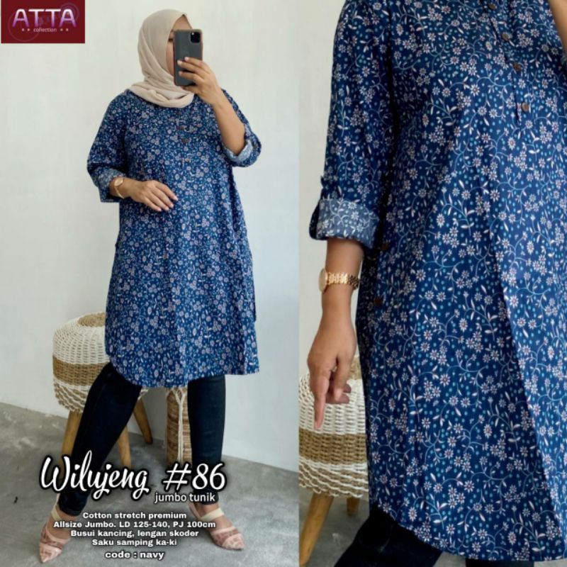 Wilujeng #86 Jumbo Tunik by Atta