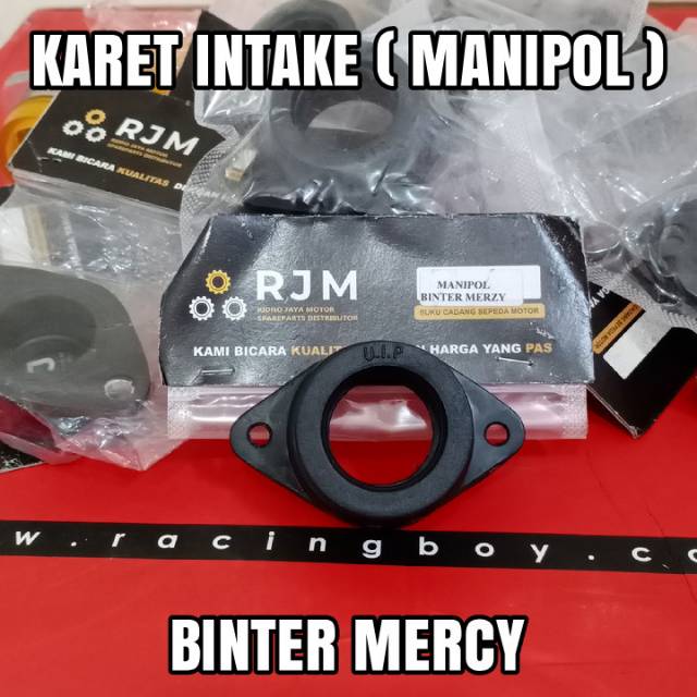 KARET INTAKE MANIPOL BINTER MERCY PE28 HONDA TIGER GLPRO MEGAPRO TIREV MP MERCI