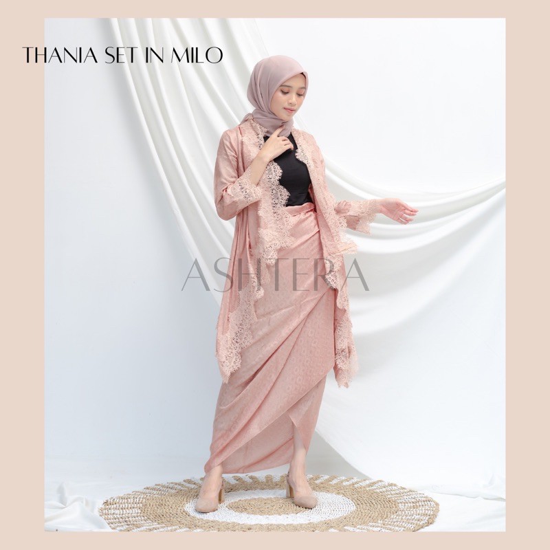 Thania Outer / Thania Set (atas bawah polos)