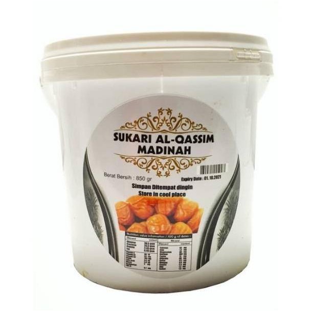 

Ek561 Kurma Sukari Al-Qassim Buet Pa 850Gram Dates Sukkari Kemasan Emb Cucuningwai