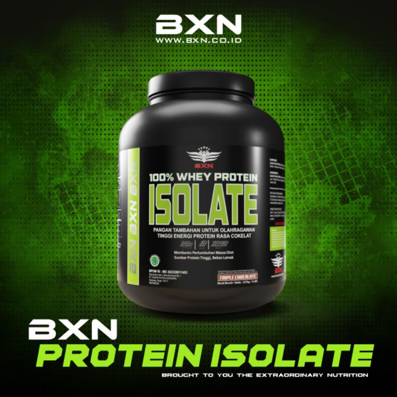 Whey protein isolate 5lbs BXN BPOM wpi isolate 5lb 5lbs whey isolate Halal MUI