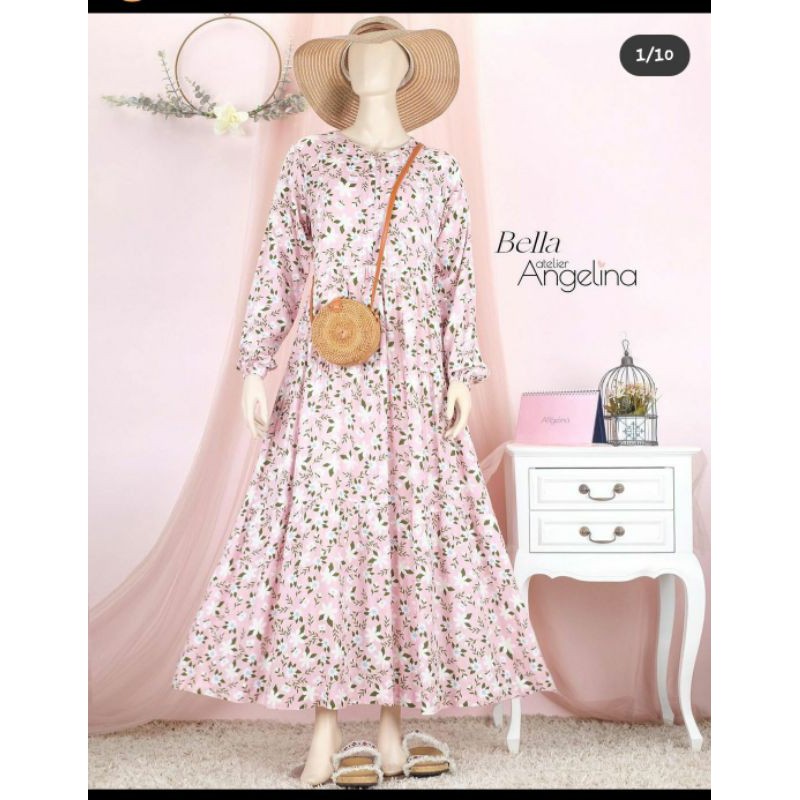 Bella Dress Basic Viscose (S) - Atelier angelina