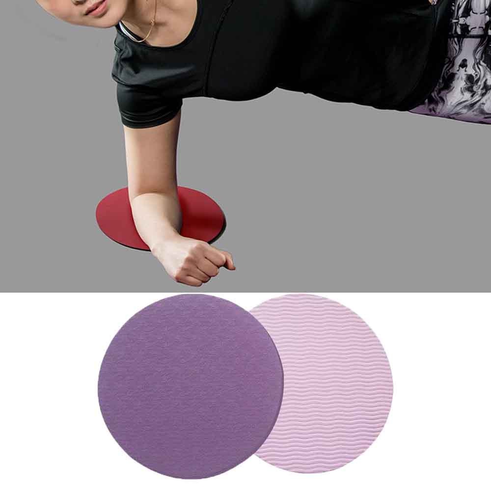17cm Home TPE Round Thick Non-slip Yoga Mat Block Flat Knee Arm Sports Support Pads-1