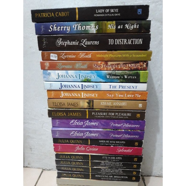Download Koleksi Historical Romance, Julia Quinn, Eloisa James, Johanna
Londsey, Patricia Cabot, Lorraine Heath, Stephanie Laurens, Sherry
Thomas