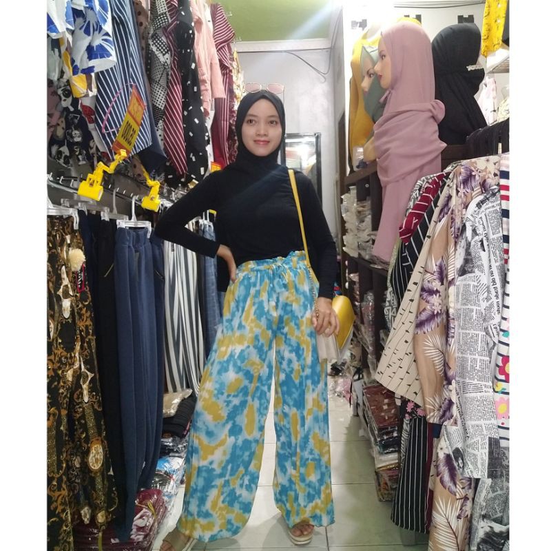 KULOT PLISKET TIE DYE FAZURA//KULOT PLISKET HYGET//KULOT PLISKET TIE DYE//HOLY.JULY