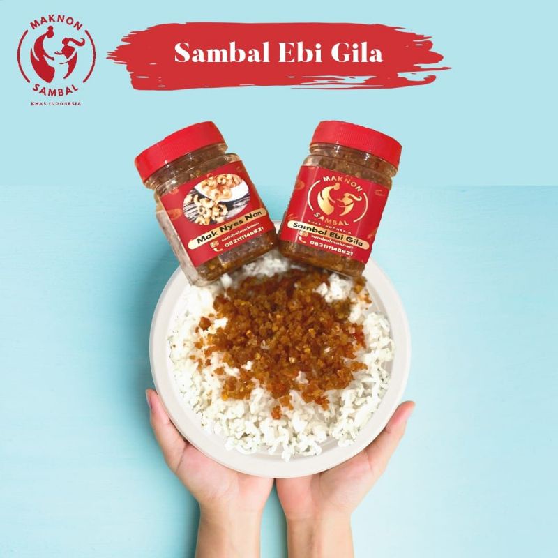

SAMBAL EBI GILA SAMBAL MAKNON SAMBAL KHAS INDONESIA