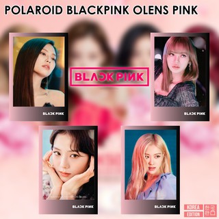 Blackpink Polaroid Photo Set Foto K Kpop Lisa Jennie Jisoo Rose Shopee Indonesia