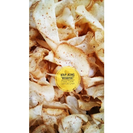 

CEMILAN|KERIPIK SINGKONG | Krip_Kong "NyaNyat" | Keripik Pedas | Keripik Renyah