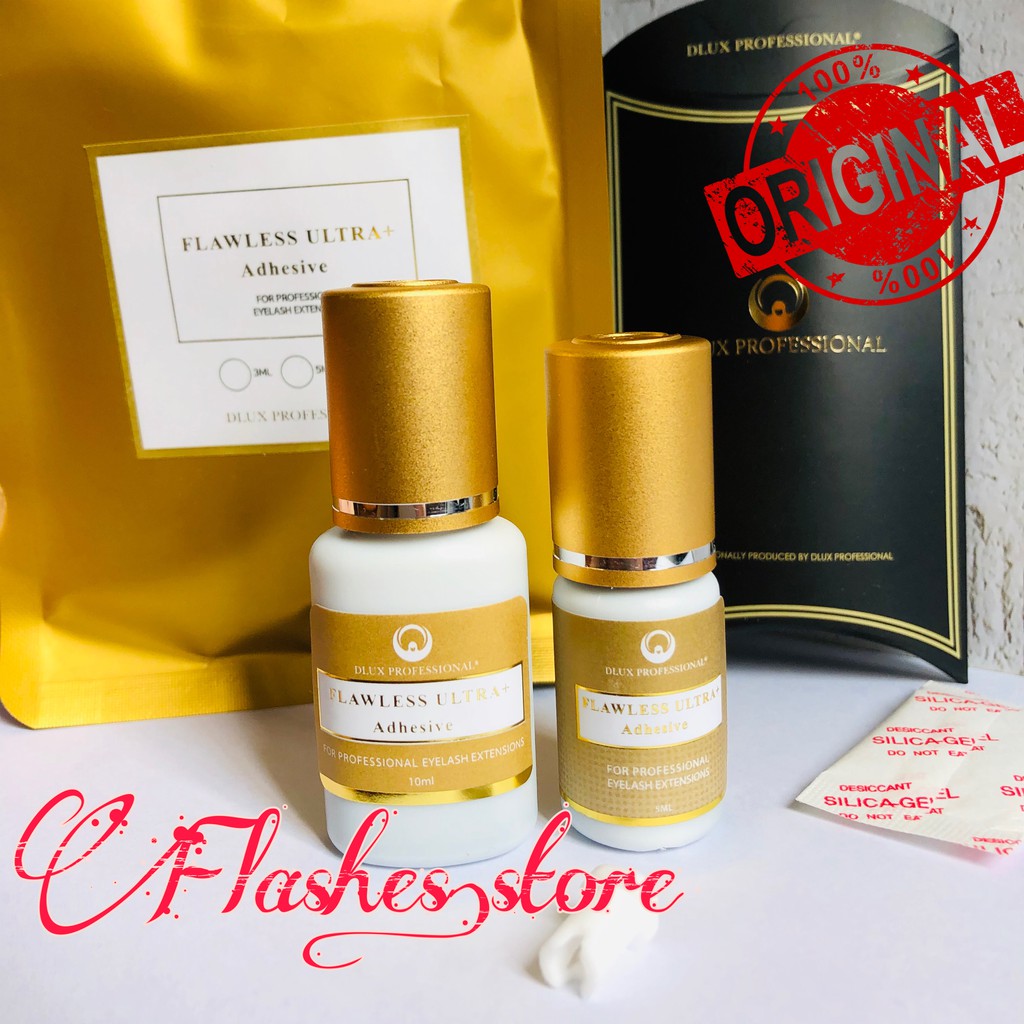 Dlux Flawless ultra Glue 10ml/5ml For Eyelash Extansions