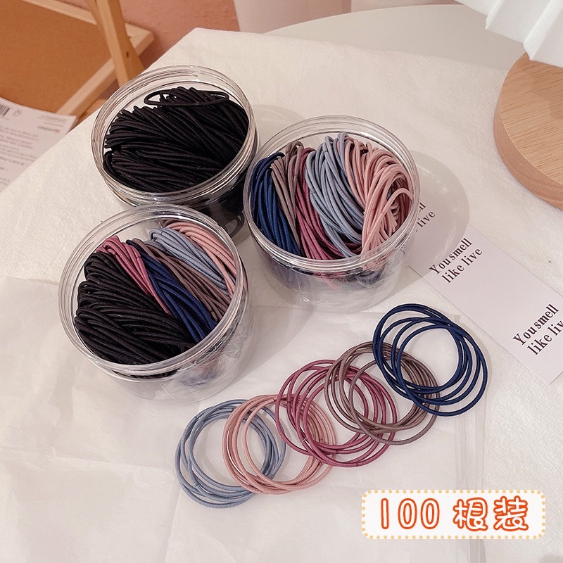 IKAT RAMBUT / KUNCIRAN / RUBBER HAIR 1 BOX ISI
