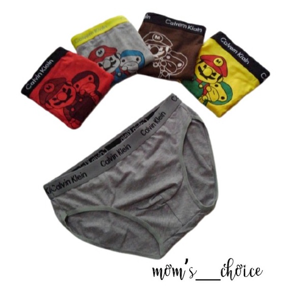 CELANA DALAM IMPORT ANAK LAKI LAKI JUMBO KATUN / sempak anak cowo ABU MALLIC