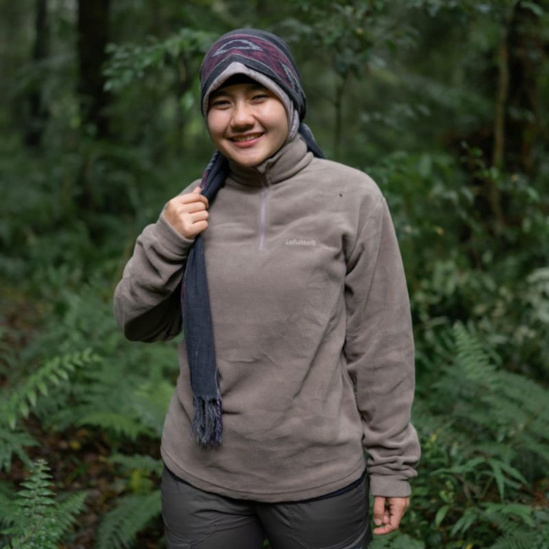 Jaket LAFUMA fleece half Zip GREENLITE sweat series - Jaket lafuma fleece original - jaket lafuma or