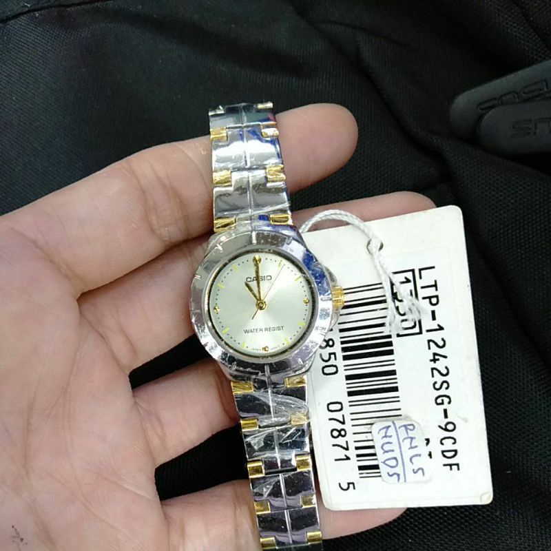 Jam Tangan Wanita CASIO LTP-1242SG-9CDF Original