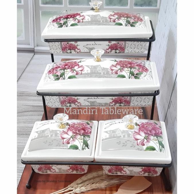 Prasmanan Keramik Fiorenza | Motif Shabby | Premium