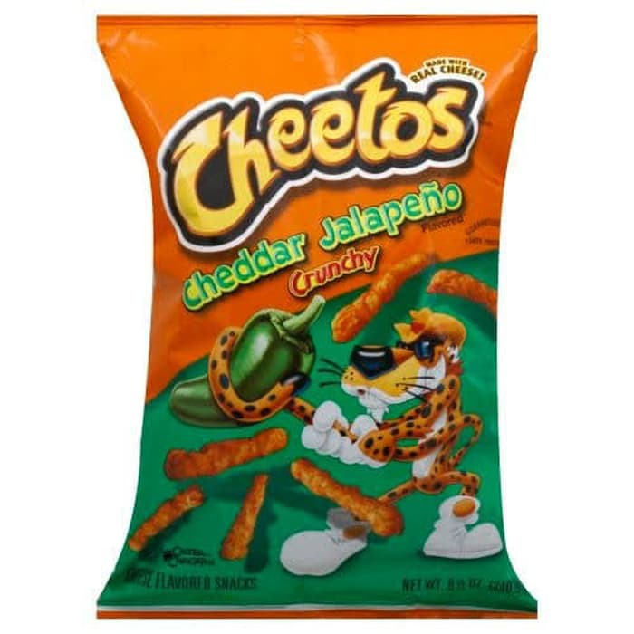 

cheetos cheddar jalapeno 226 gr