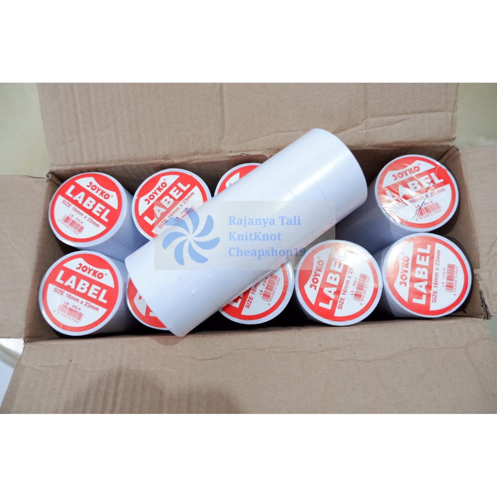 

Isi Label harga Joyko 2 baris 2line/ Kertas Stiker harga Joyko Grosir