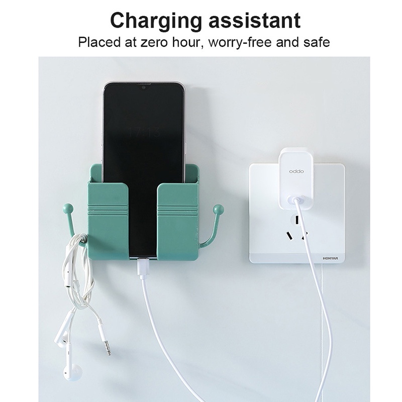 Tempelan Holder Hp Holder Hp Dinding Holder Hp Tempel Tembok Plus Gantungan Tempat Cas Hp Dinding