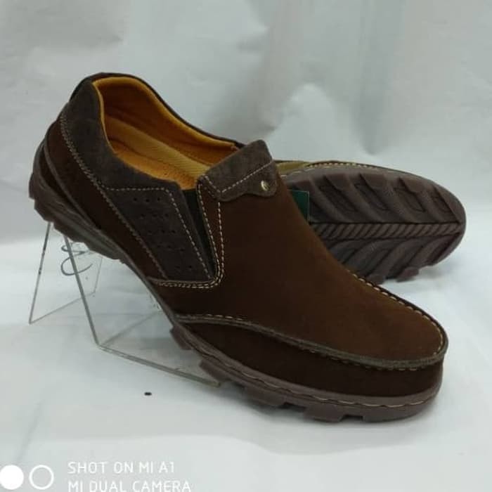 sepatu casual pria gats to 2208 coklat tua.original gats