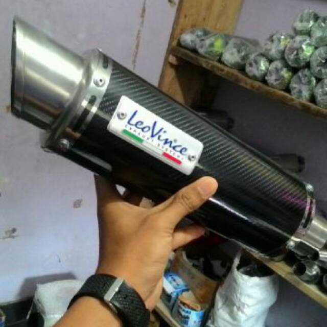 Leovince GP Corsa Carbon Silincer Only