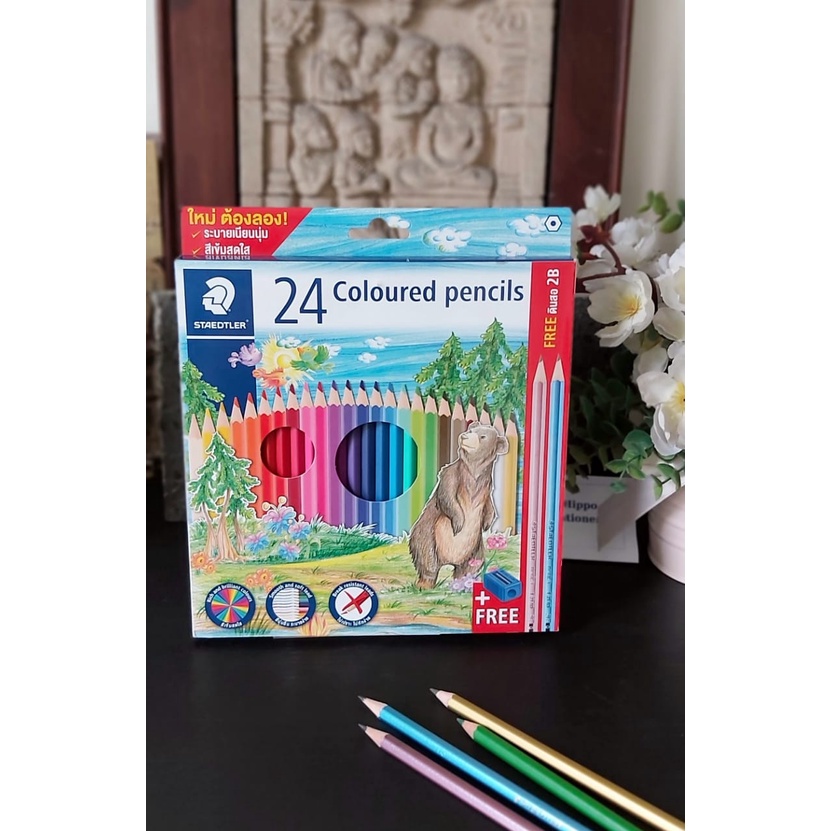 

PENSIL WARNA STEADTLER 24 WARNA
