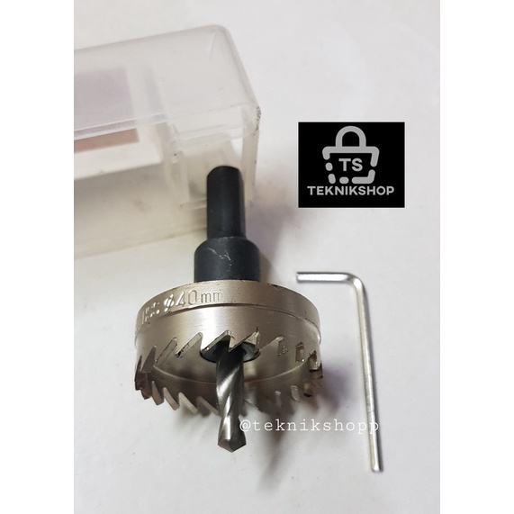 MATA BOR HOLESAW BESI HSS 40MM / MATA BOR BULAT 40 MM / MATA HOLESAW
