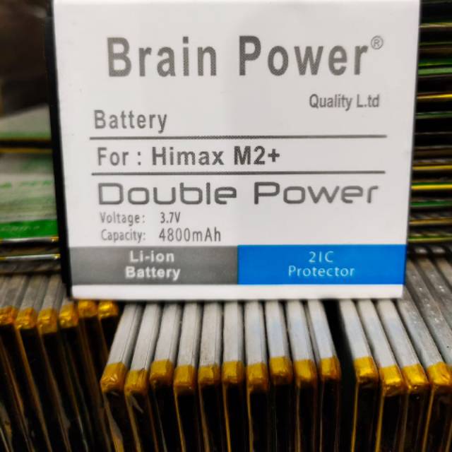 Batray Baterai Batre Himax Polymer M2+ H50 M2Plus Brain Power