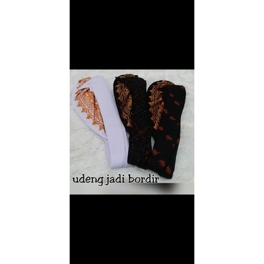 udeng jadi bordir