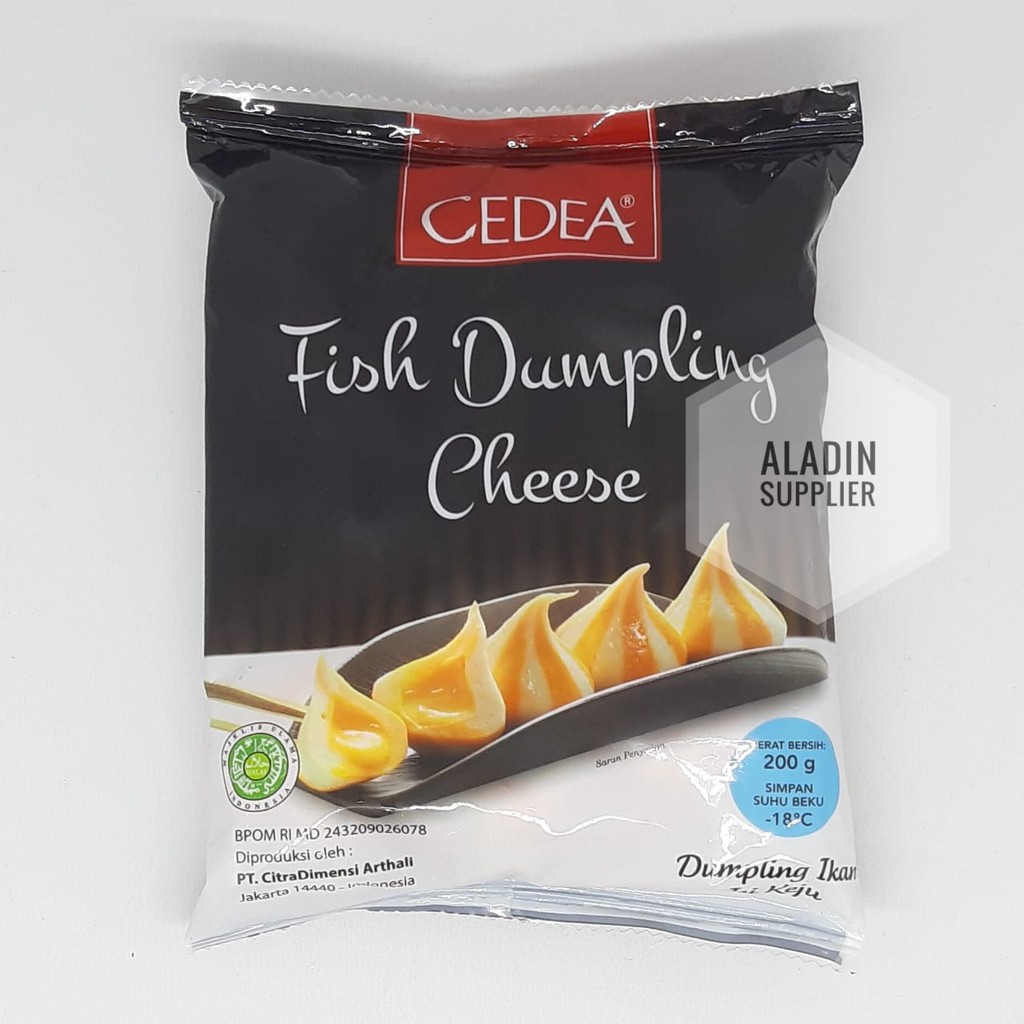 

Cedea Fish Dumpling Cheese (Isi Keju) 200gr