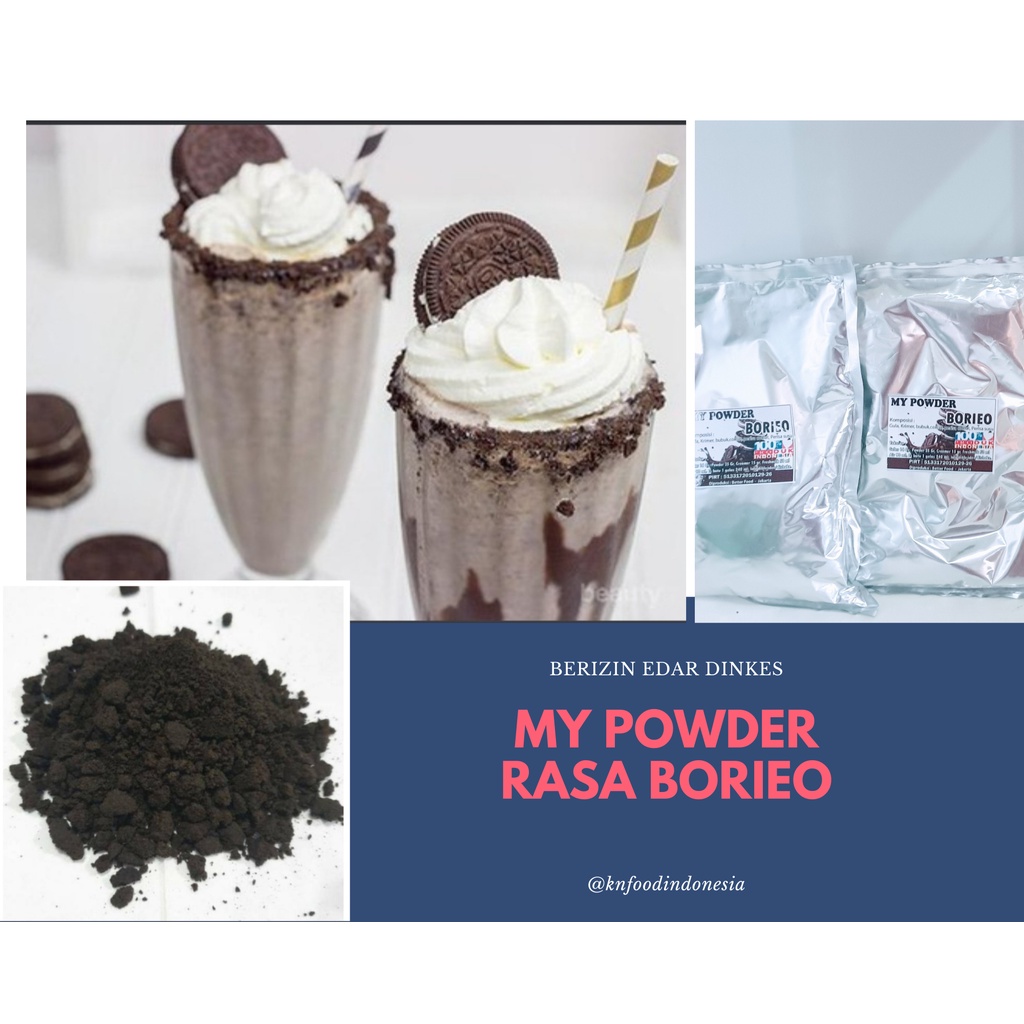 

Bubuk minuman coklat My Powder borieco/borieo 1 kg- Bubuk minuman My Powder borieo
