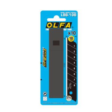 

Olfa-18mm Spare Blade LBB-10B (10pcs pack with blister pack)