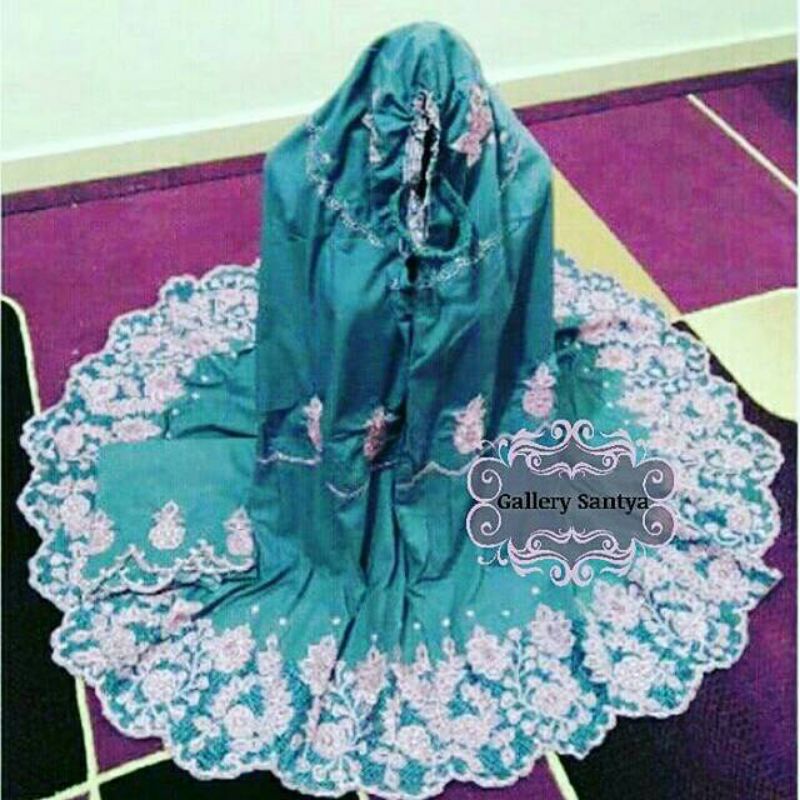 mukena bordir mewah bordir bukittinggi mukena cantik mukena elegant