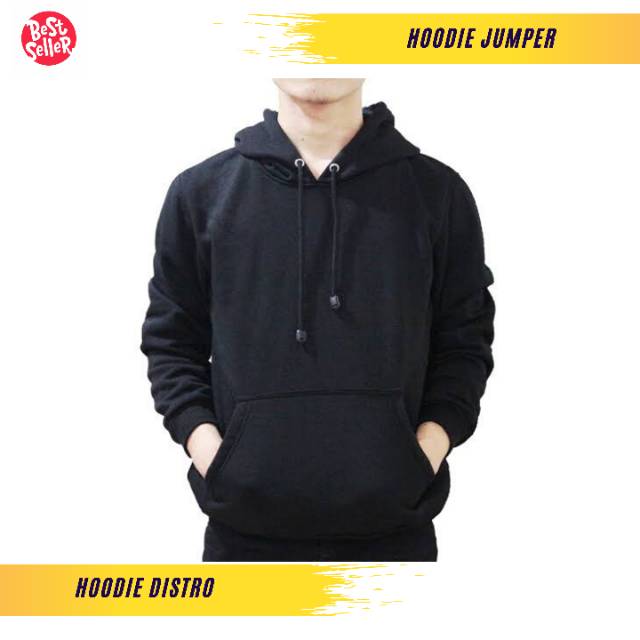 Jaket Cowo Wanita Sweater Jaket Hoodie Jumper Polos Pria Wanita Unisex